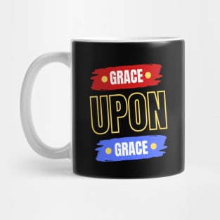 Grace Upon Grace | Christian Typography Mug